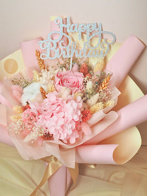 Happy Birthday Bouquet "ROSY"