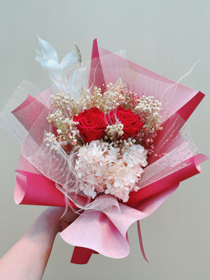 Bouquet “ROSY RED“